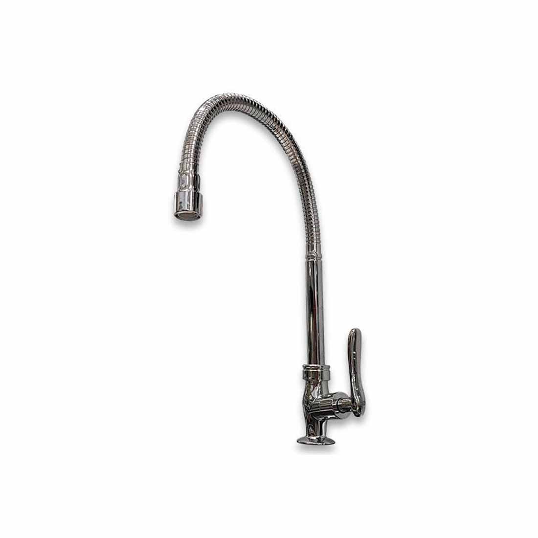 Grifo Bar Kenneth Palito Flexible Cromo 