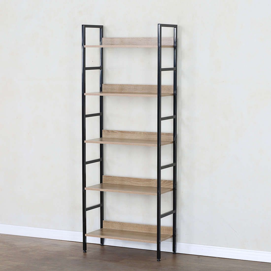 Librero&nbsp;5 Estantes CLK Metal / Melamina