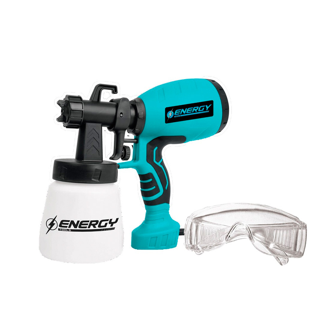 Pistola Pintura Energy 550W + Anteojos 