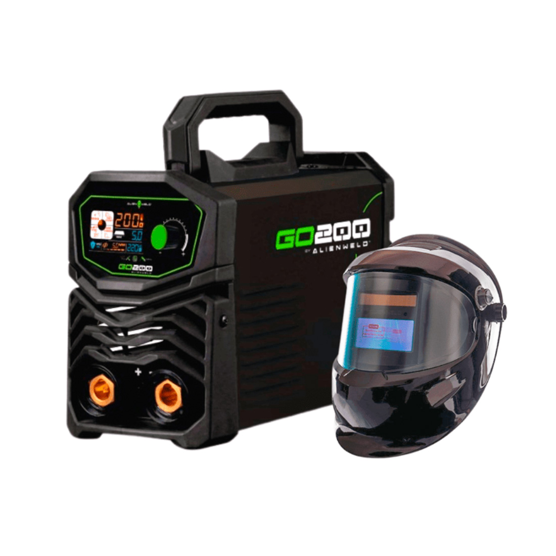 Inversor + Máscara para Soldar + 1Kg de Soldadura 