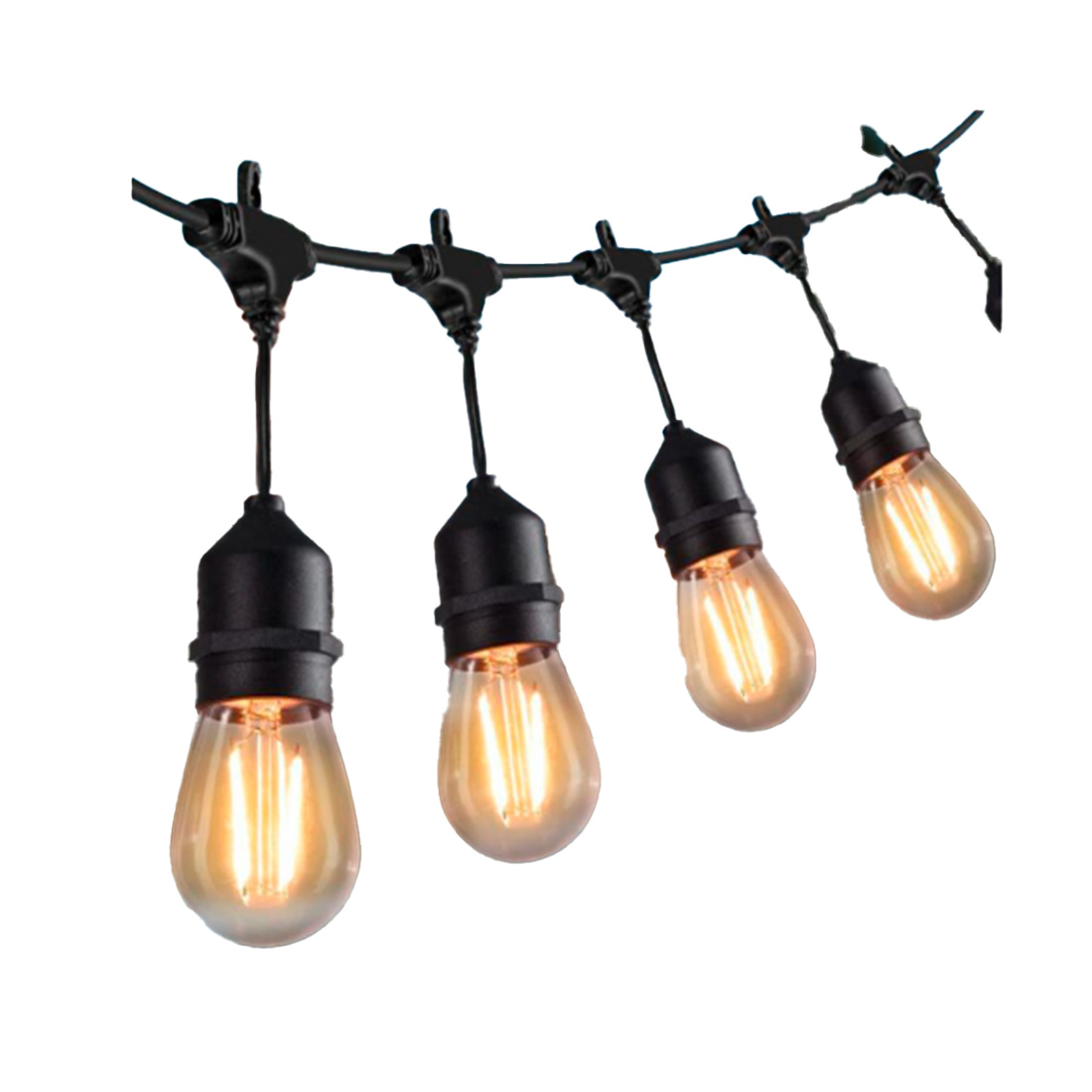 Extensión Luces Ilukon 10 Metros,15 Bombillos 