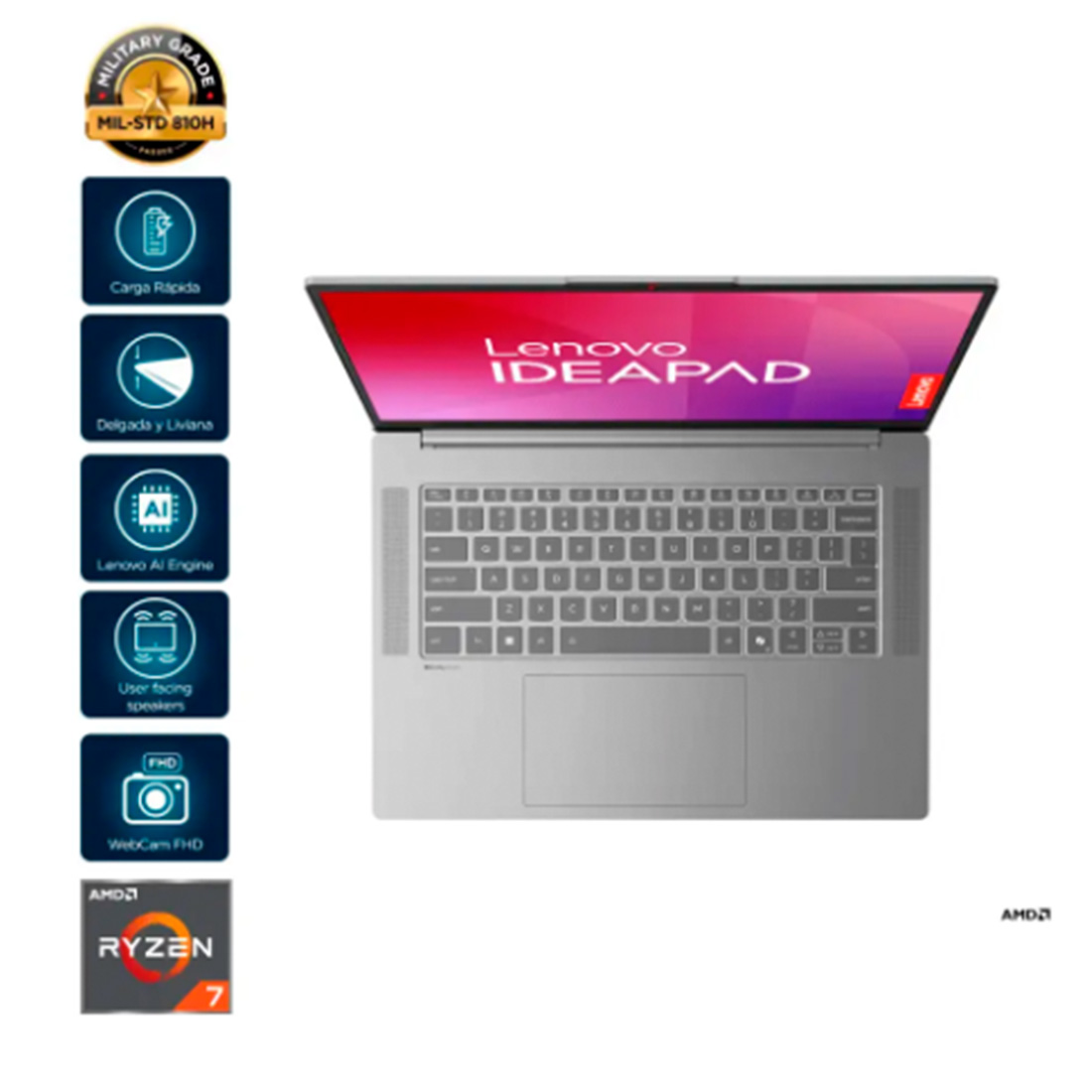 Portatil Lenovo IdeaPad Slim5 16GB 1TB 