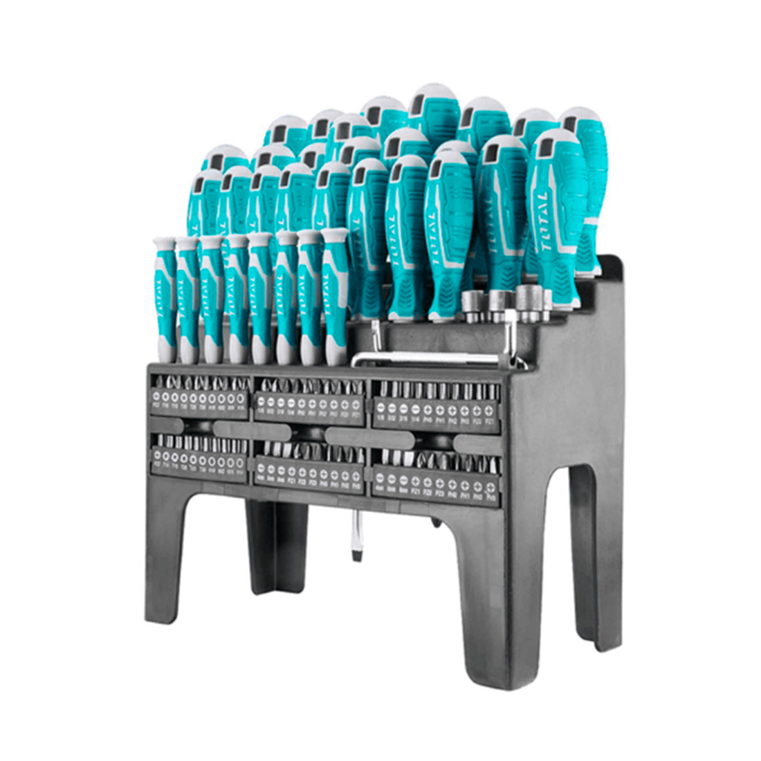 Juego Desatornillador Total Con Puntas 100 PCS 
